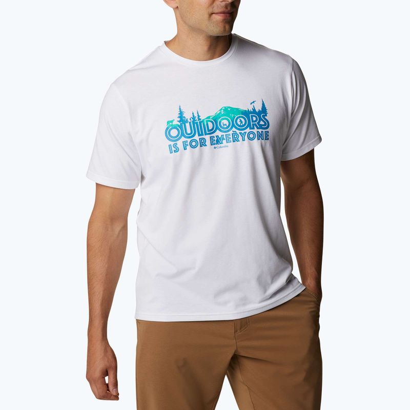Columbia Sun Trek 108 tricou alb 1931172 3
