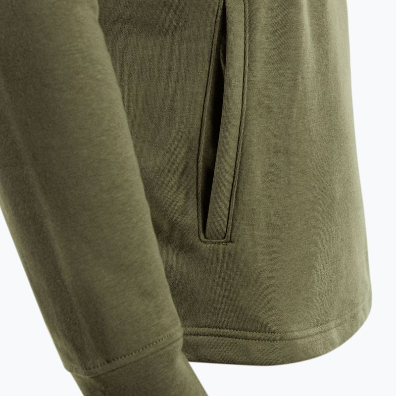 Tricou de antrenament pentru bărbați Under Armour Rival Terry cu logo verde 1370390-361 4