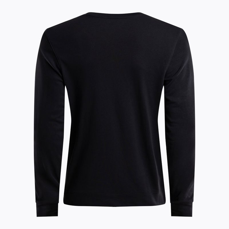 Tricou de antrenament pentru bărbați Under Armour Rival Terry Logo Crew negru 1370391-001 2