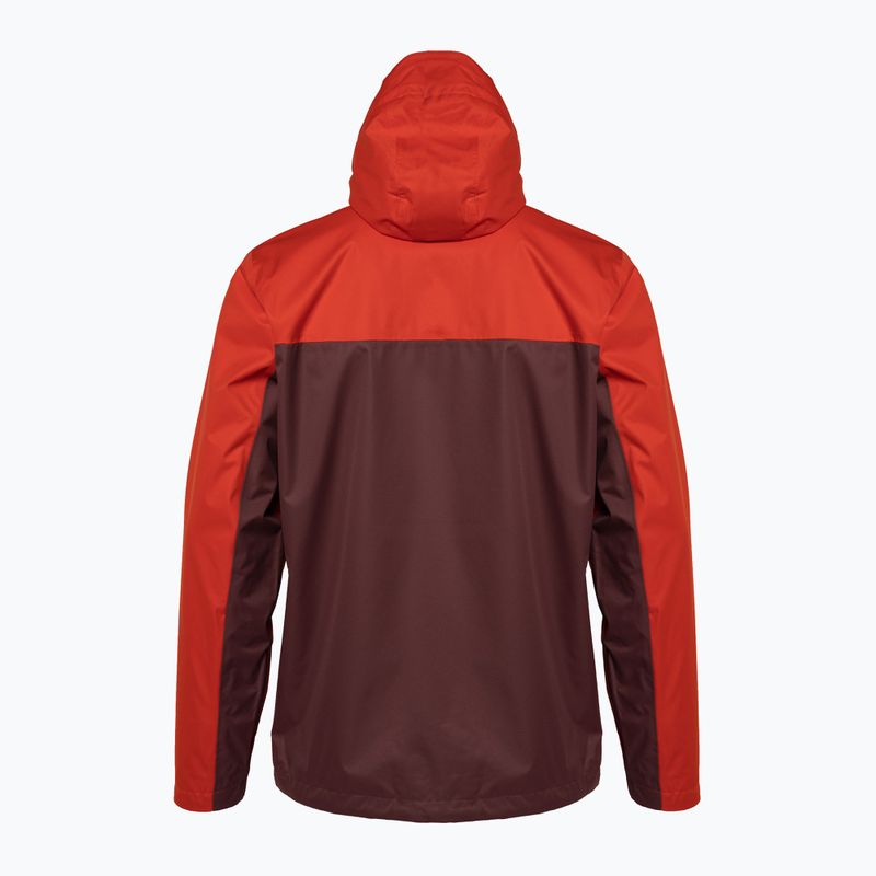 Geacă de ploaie pentru bărbați Columbia Hikebound roșie 1988621839 2