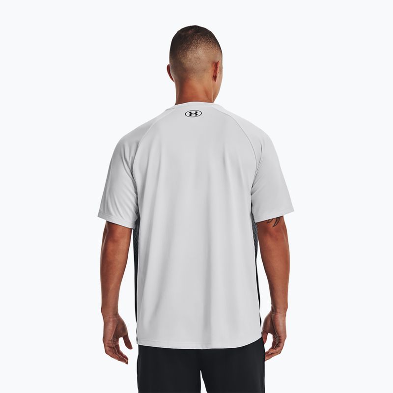 Tricou de antrenament pentru bărbați Under Armour Tech Fade negru-gri 1377053 3