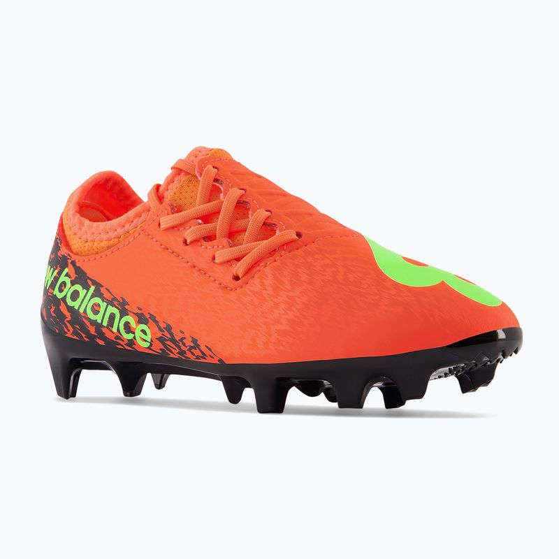 Ghete de fotbal pentru copii New Balance Furon V7 Dispatch FG Jr portocaliu SJF3FDF7.M.035 10