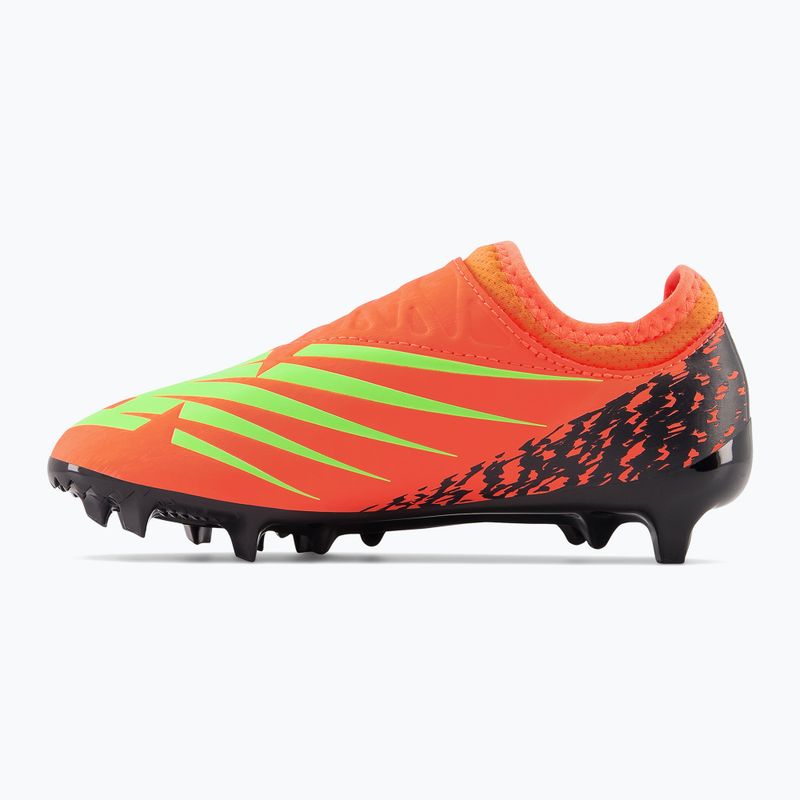 Ghete de fotbal pentru copii New Balance Furon V7 Dispatch FG Jr portocaliu SJF3FDF7.M.035 12