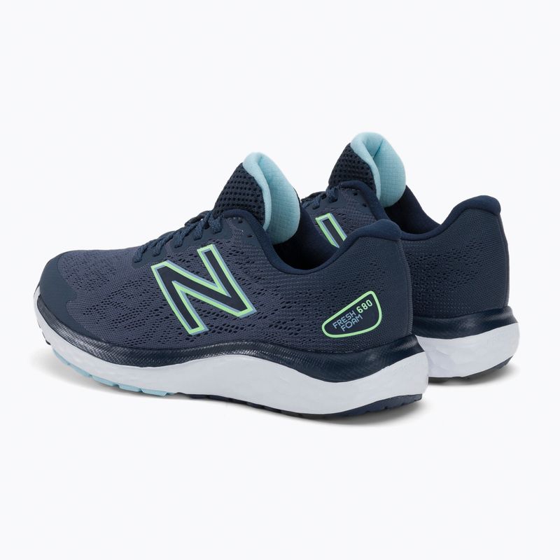 Încălțăminte de alergat pentru femei New Balance W680V7 bleumarin NBM680C 3