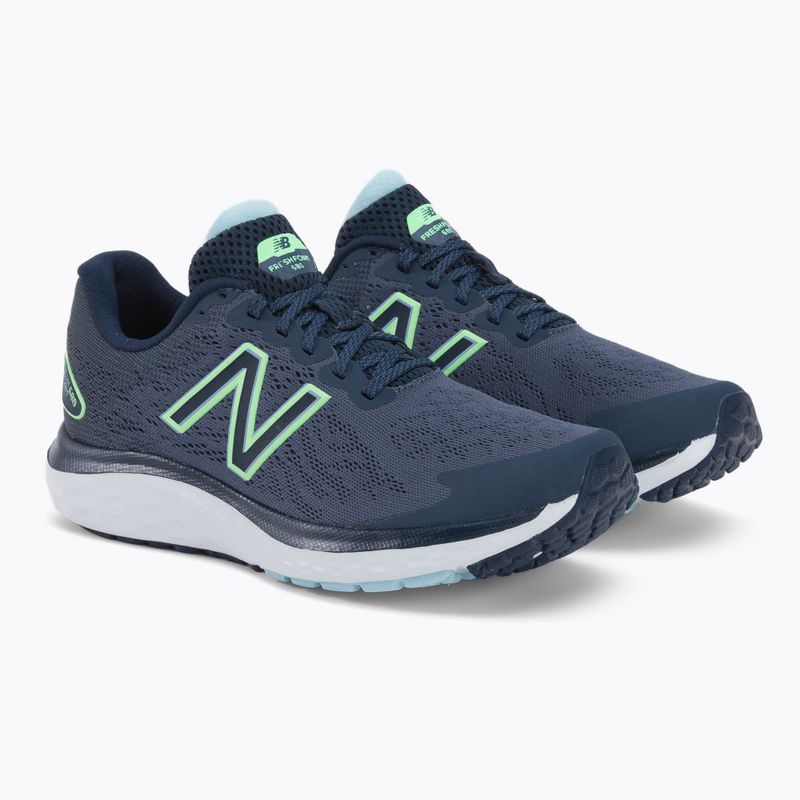 Încălțăminte de alergat pentru femei New Balance W680V7 bleumarin NBM680C 4