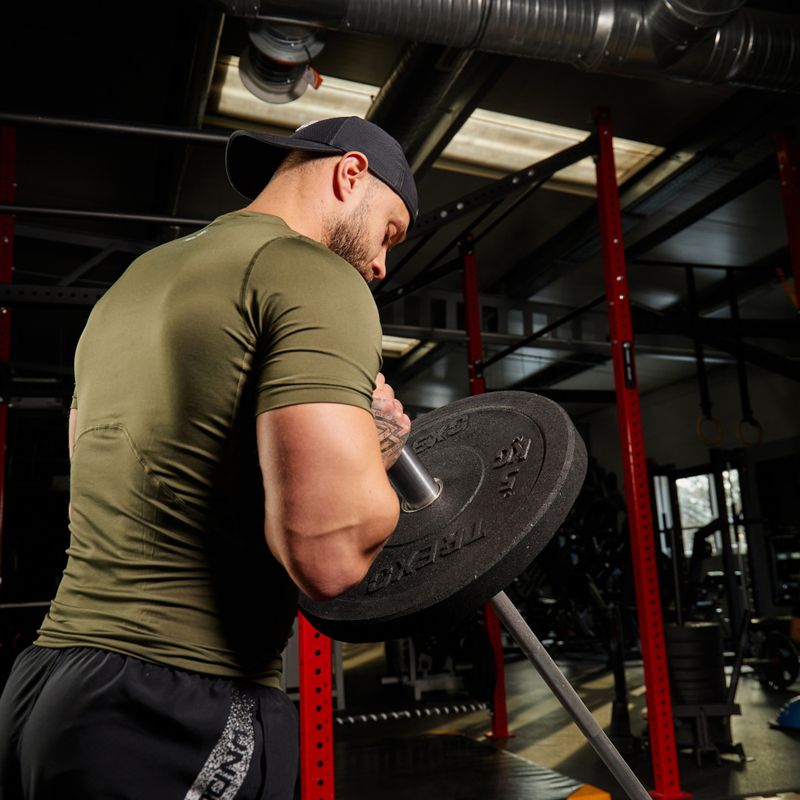 Greutate bumper de olimpiadă XTREXO neagră TRX-BMP005 5 kg 8