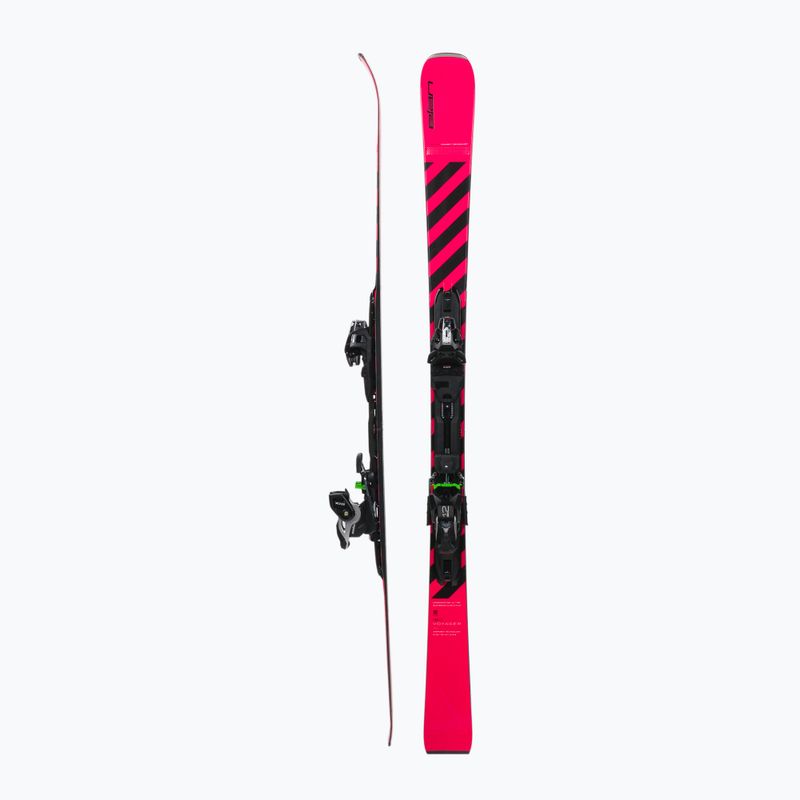 Schiuri pliabile pentru femei Elan VOYAGER PINK pink + EMX 12 AARHLM20 2