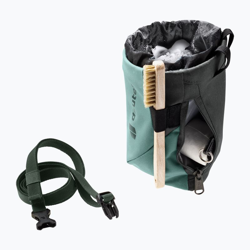 Geantă pentru cretă de alpinism Deuter Gravity Chalk Bag II, albastru, 3391422 5