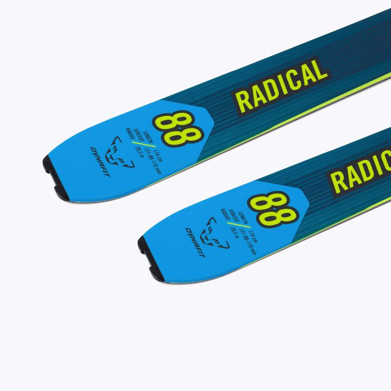 Schiuri de coborâre DYNAFIT Radical 88, gri și galben, 080004827-000 8