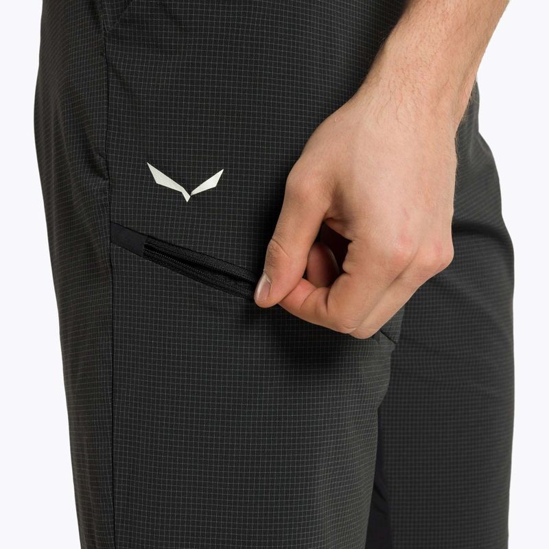 Pantaloni scurți de trekking pentru bărbați Salewa Puez 3 negru 00-0000027401 4