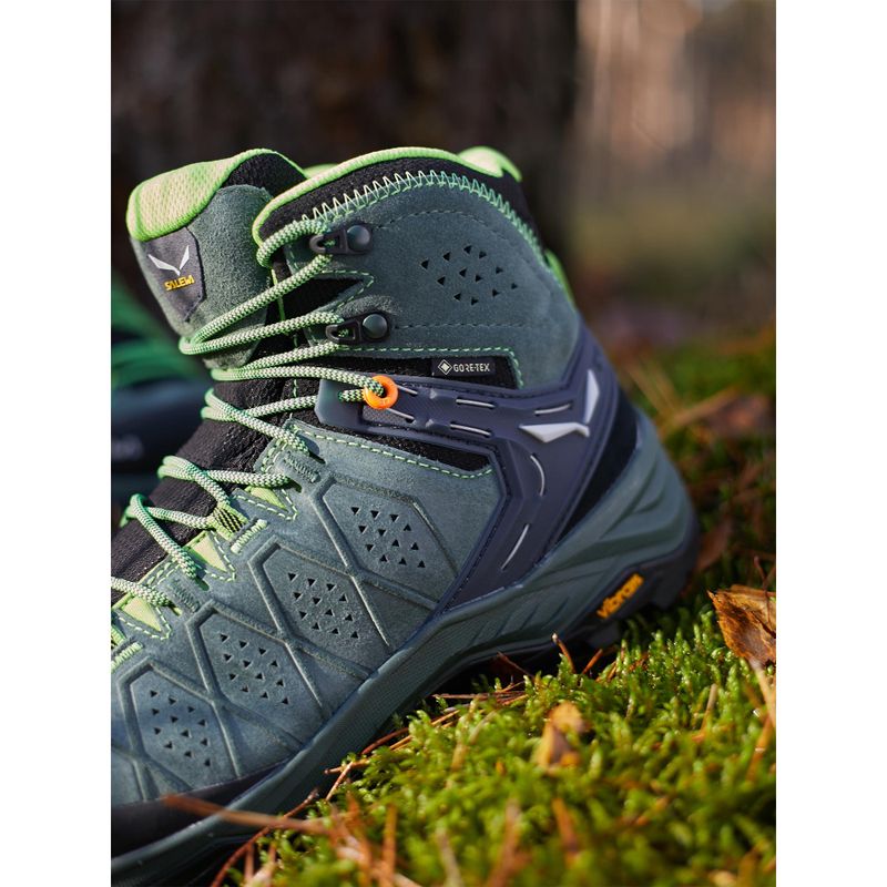 Cizme de trekking pentru bărbați Salewa Alp Trainer 2 Mid GTX verde 00-0000061382 10