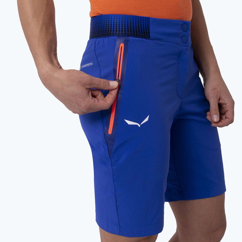Pantaloni scurți de drumeție pentru femei Salewa Pedroc Cargo 3 albastru 00-0000027728 2