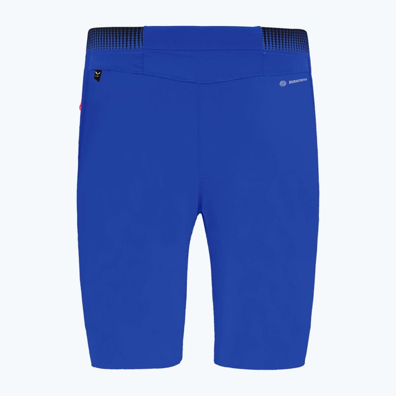 Pantaloni scurți de drumeție pentru femei Salewa Pedroc Cargo 3 albastru 00-0000027728 8