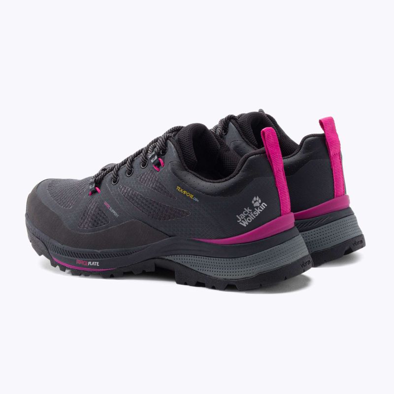 Cizme de trekking pentru femei Jack Wolfskin Force Striker Texapore Low negru 4038891_6381_040 3