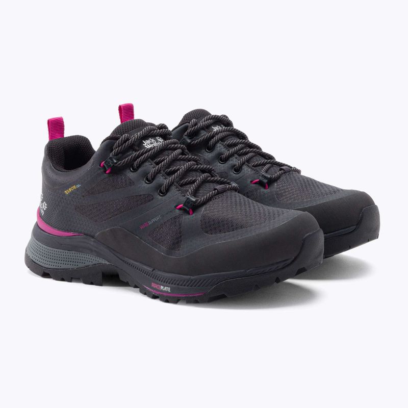 Cizme de trekking pentru femei Jack Wolfskin Force Striker Texapore Low negru 4038891_6381_040 5