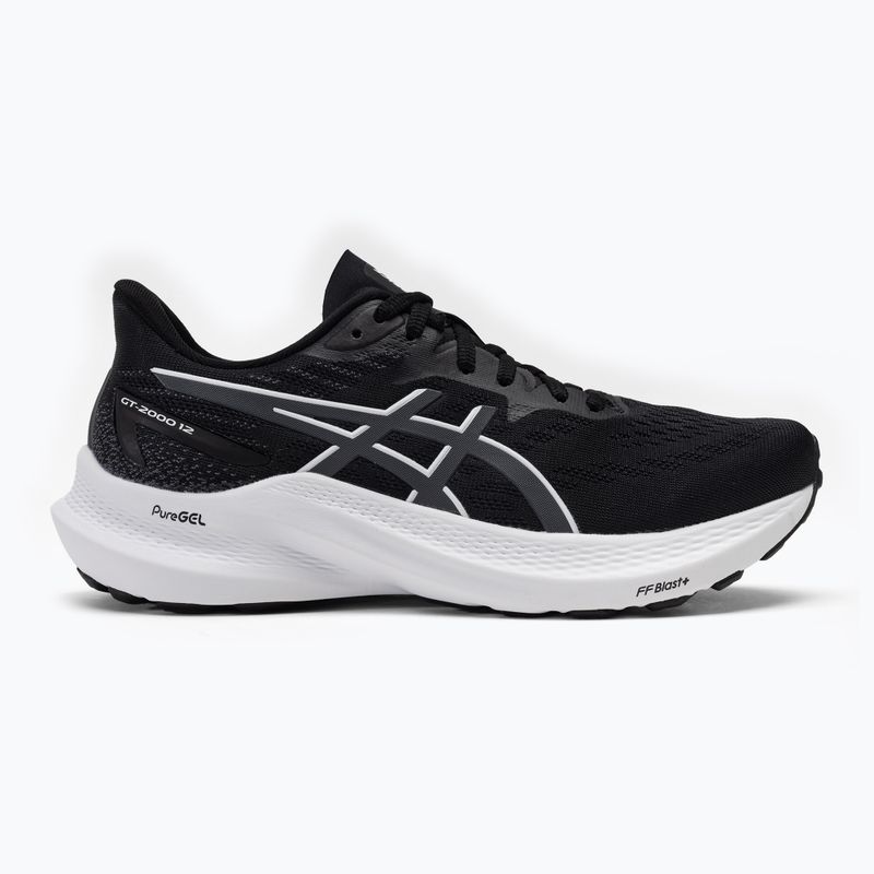 ASICS femei ASICS pantofi de alergare GT-2000 12 negru / Carrier Grey 2