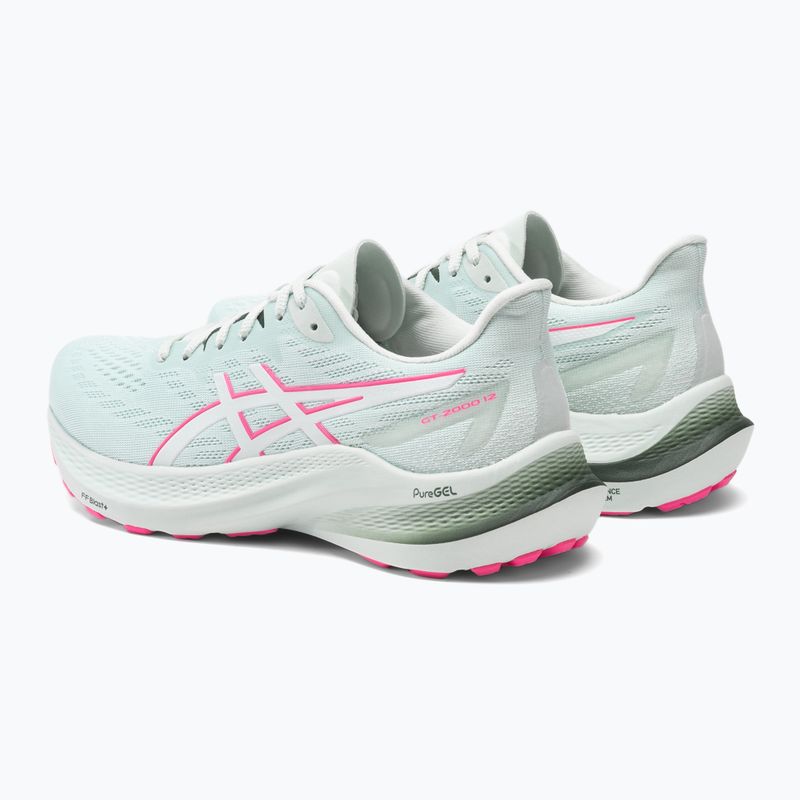 ASICS GT-2000 12 pantofi de alergare pentru femei pur aqua / alb 4