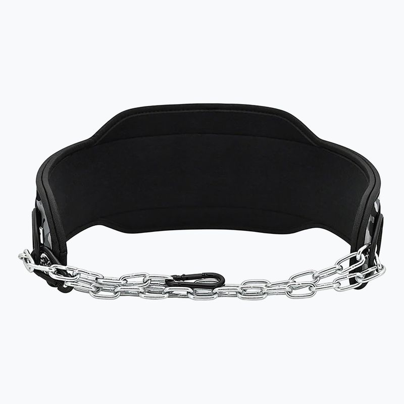 Centură pentru ridicarea greutăților RDX Pro Dipping Belt 2 Layer neagră WDB-T7B 5