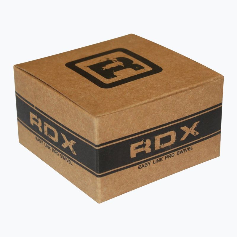 Pară de box RDX Speed Ball Leather Multi negru-galben 2SBL-S2YU 5