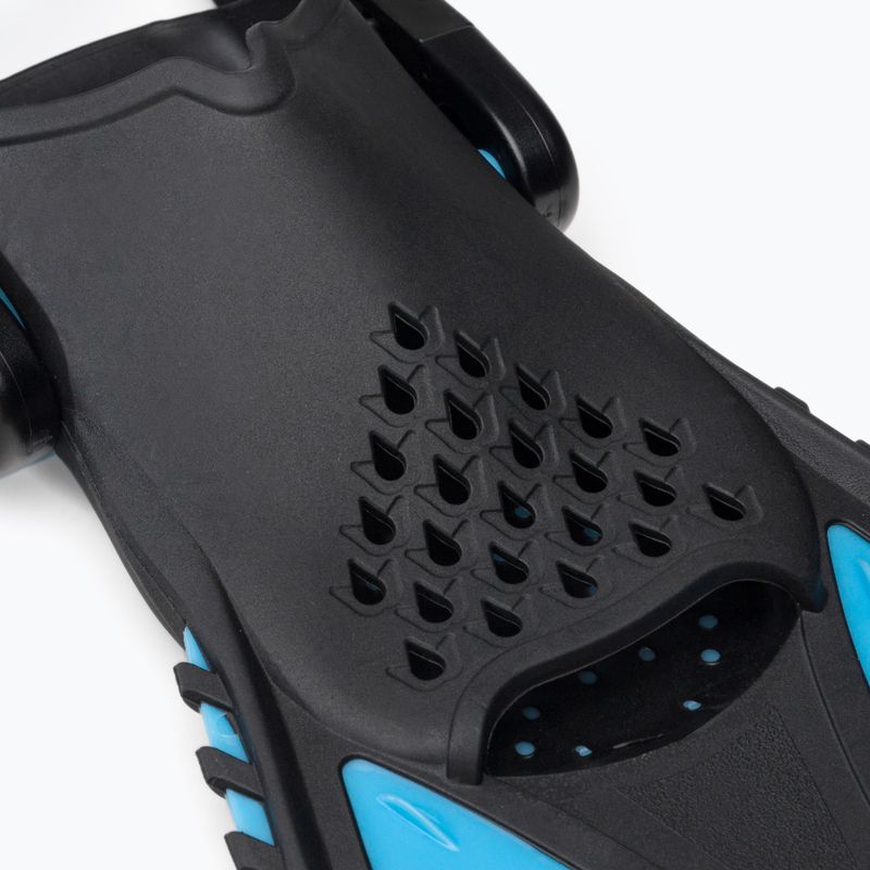 Set de snorkeling pentru copii AQUASTIC Mască + Aripioare + Tub albastru MSFK-01SN 8