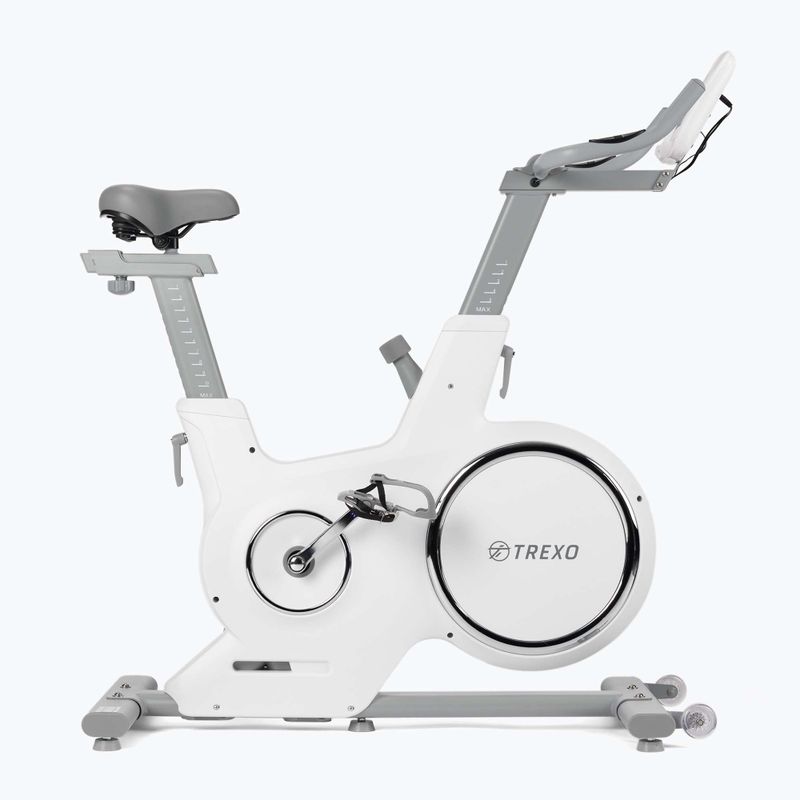 Bicicletă staționară XTREXO albă EB-500S 3