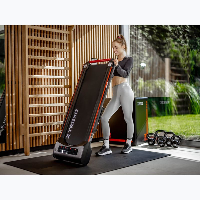 Bandă de alergare electrică XTREXO Walking Pad W150 neagră 5