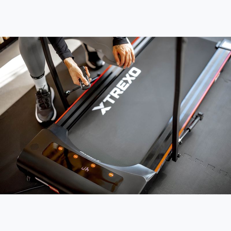 Bandă de alergare electrică XTREXO Walking Pad W150 neagră 7