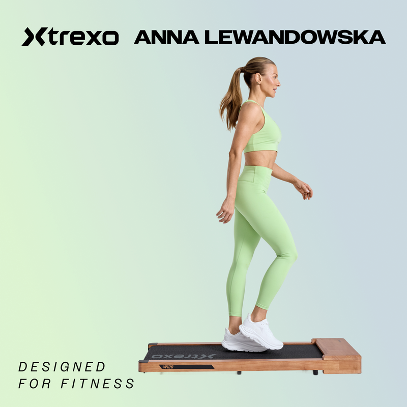 Bandă de alergare electrică XTREXO Walking Pad W150 neagră 2