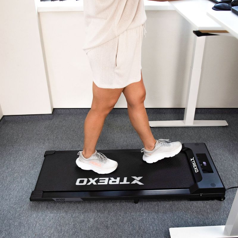 Bandă de alergare electrică XTREXO Walking Pad W100 neagră 5