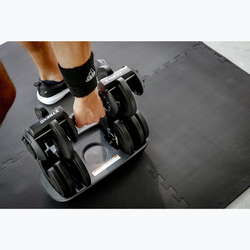 Halteră reglabilă XTREXO TXO-B4W003 18 kg negru 6