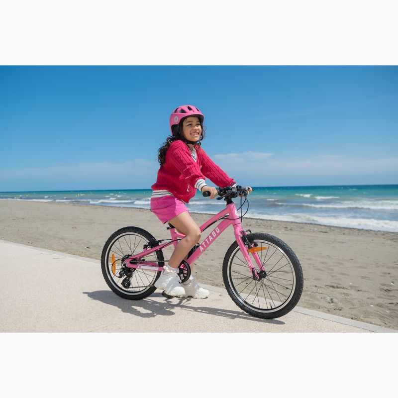 Bicicleta pentru copii ATTABO EASE 20" roz 4