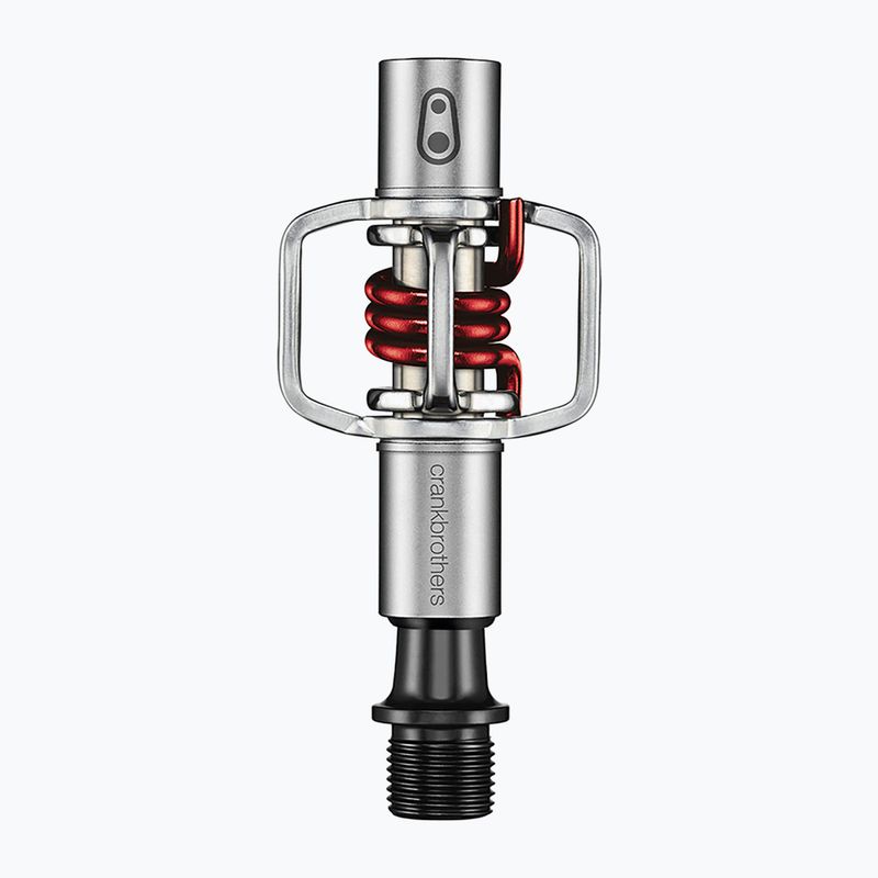 Pedale de bicicletă Crankbrothers Eggbeater 1 arginti-roșii CR-14792 6