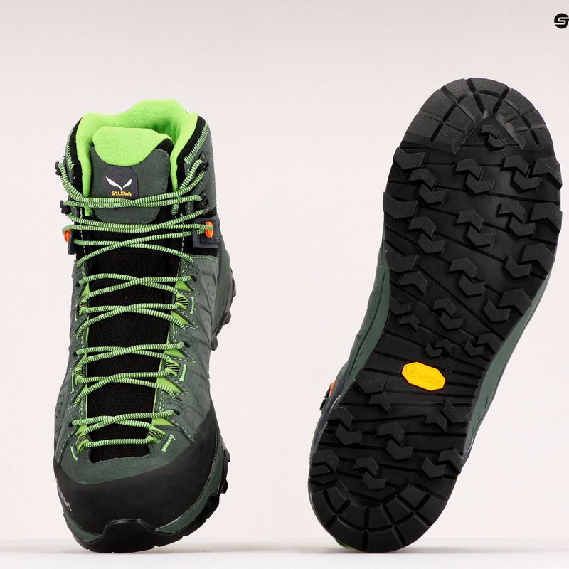 Cizme de trekking pentru bărbați Salewa Alp Trainer 2 Mid GTX verde 00-0000061382 14