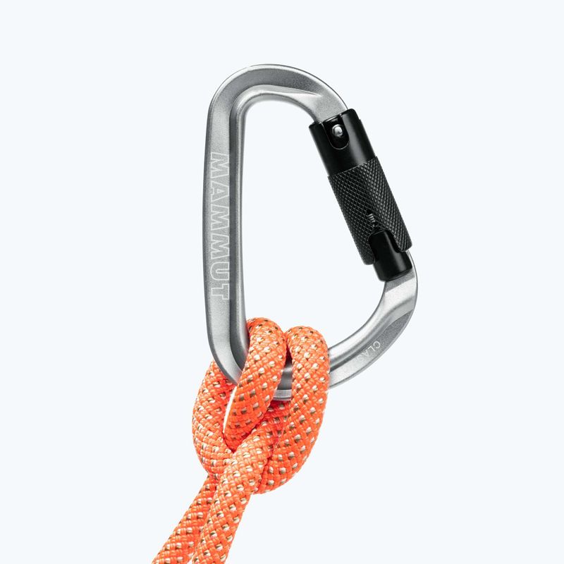 Carabinieră de escaladă Mammut Classic HMS Twistlock Plus light grey 5