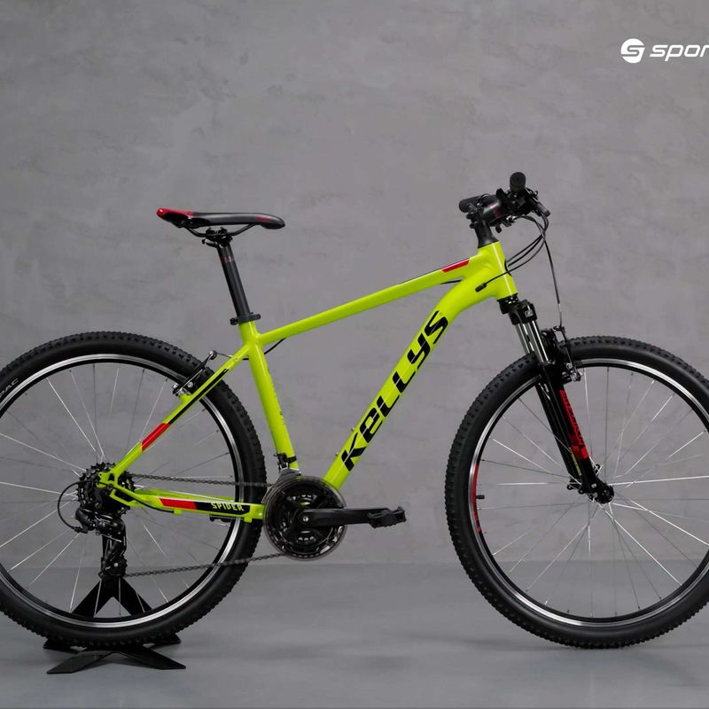 Kellys Spider 10 27.5 biciclete de munte galben 68879 15