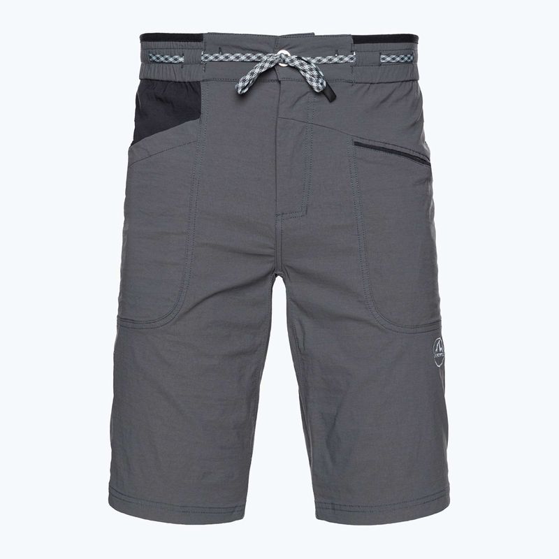 Pantaloni scurți de alpinism pentru bărbați La Sportiva Belay gri N63900999