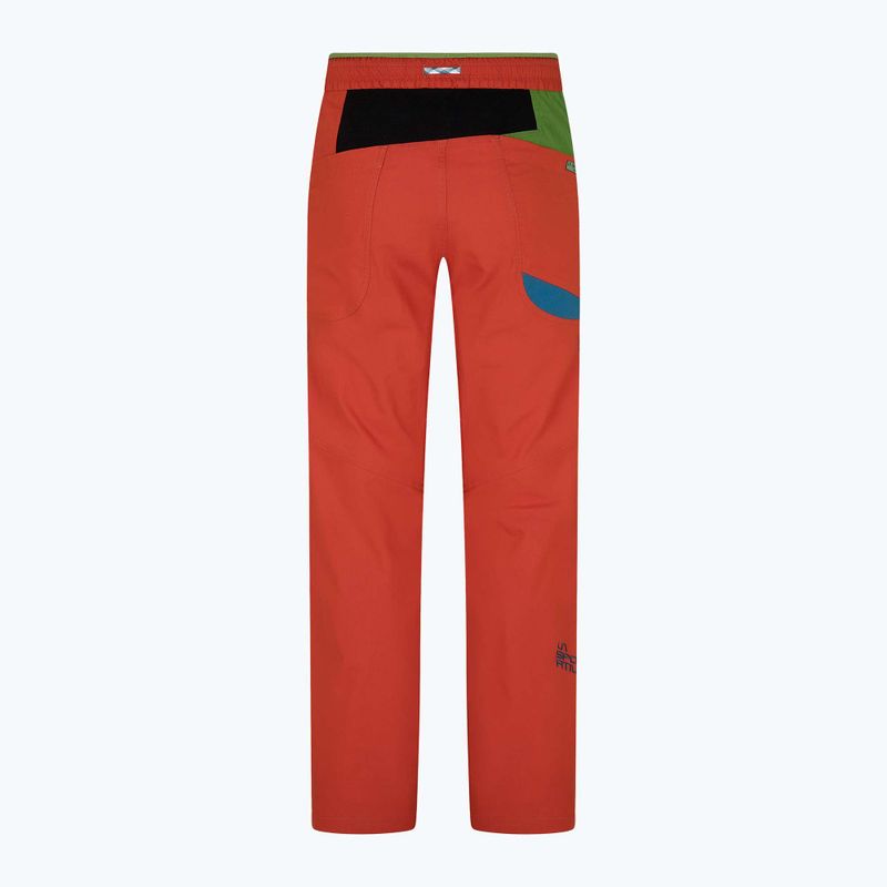 Pantaloni de alpinism pentru bărbați La Sportiva Fuente roșu N69313718 7