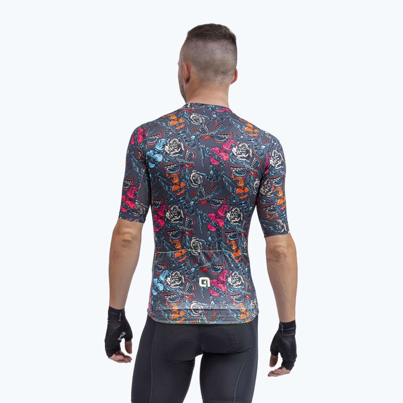 Tricou de ciclism Alé Tattoo pentru bărbați, gri L22111403 2