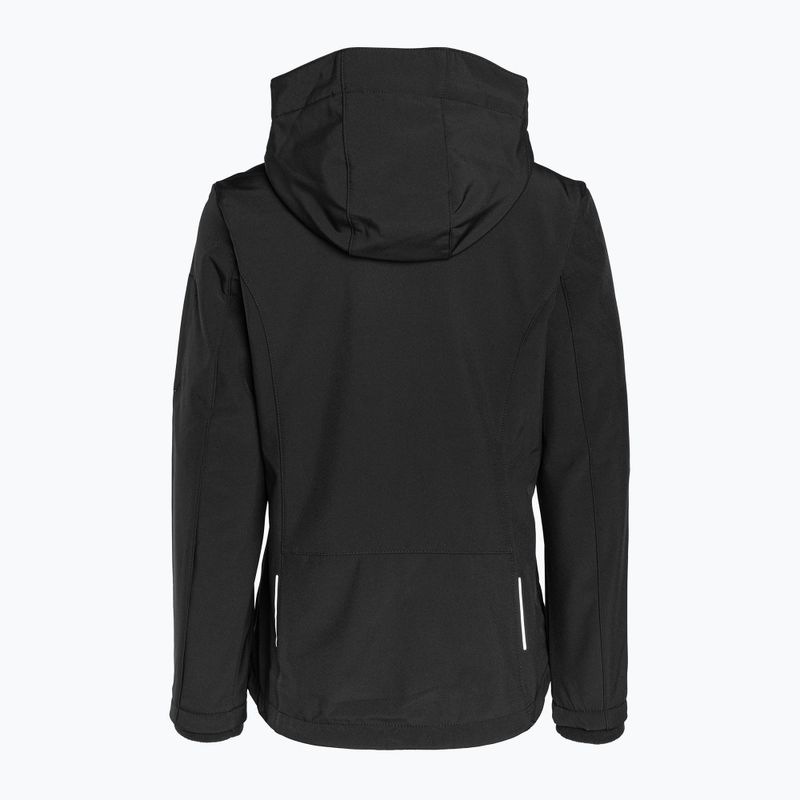 Jachetă softshell pentru femei CMP Zip U901 negru 39A5006/U901/D36 2