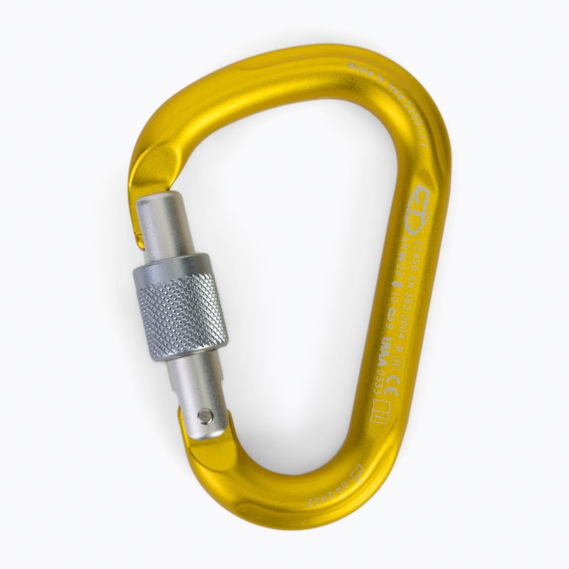 Climbing Technology Snappy SG carabină galbenă 2