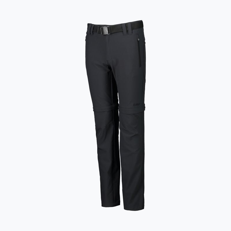 Pantaloni de trekking pentru copii CMP Zip Off U423 gri 3T51644/U423/110 2