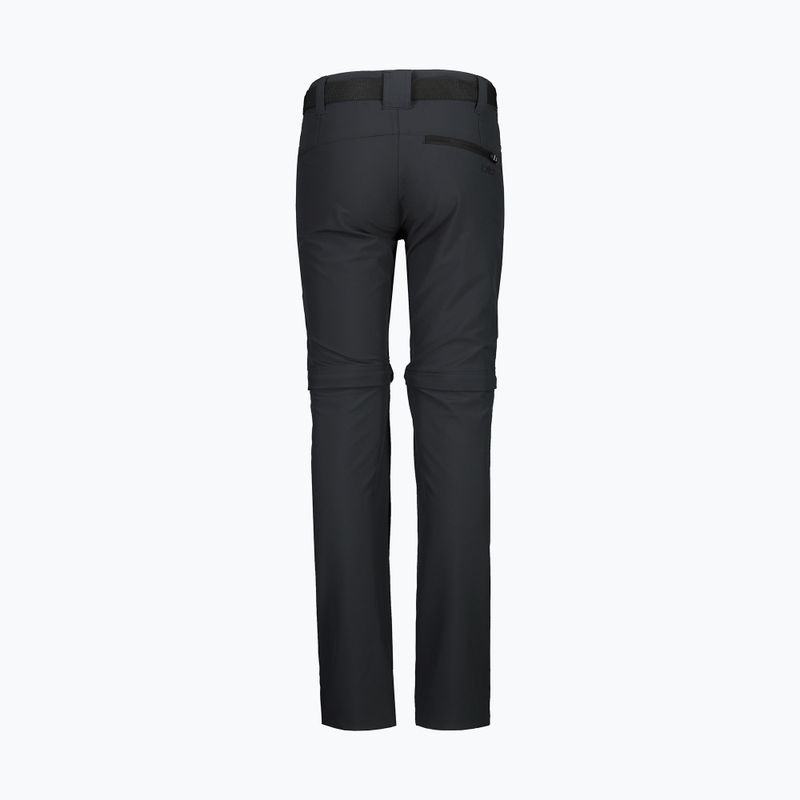 Pantaloni de trekking pentru copii CMP Zip Off U423 gri 3T51644/U423/110 3