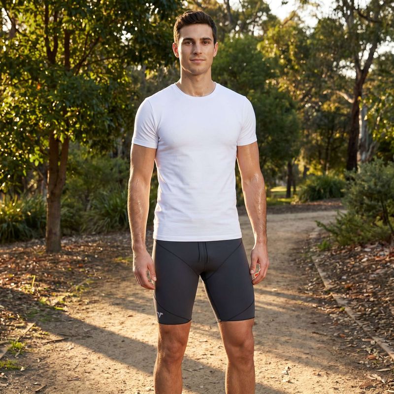 Pantaloni scurți de alergare Joma R-Trail Nature Short Tights pentru bărbați gri 103163 pantaloni scurți de alergare 8
