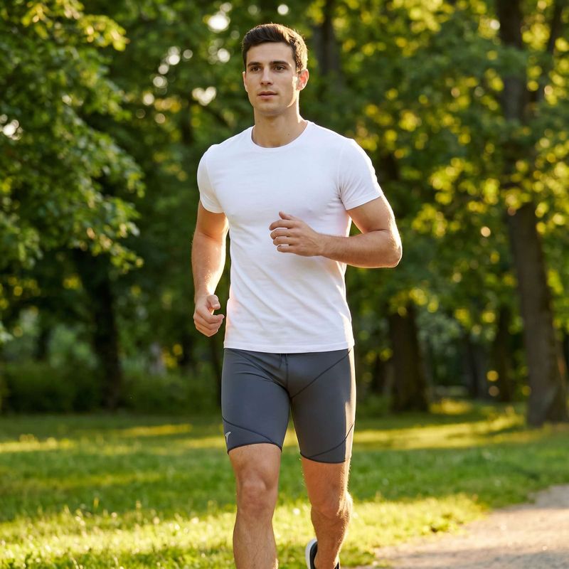 Pantaloni scurți de alergare Joma R-Trail Nature Short Tights pentru bărbați gri 103163 pantaloni scurți de alergare 9