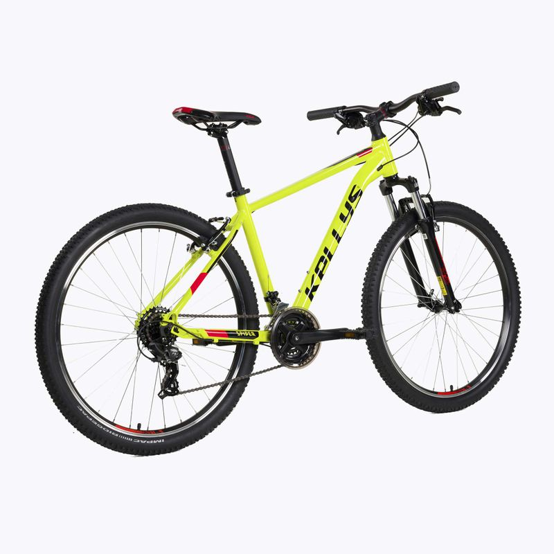 Kellys Spider 10 27.5 biciclete de munte galben 68879 3