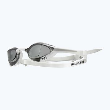 TYR Tracer-X Elite Racing ochelari de înot fum/alb LGTRXEL_072