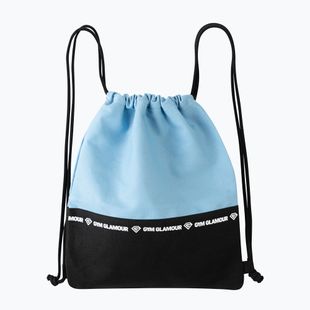 Sac de sport pentru femei Gym Glamour Gym bag albastru-negru 278