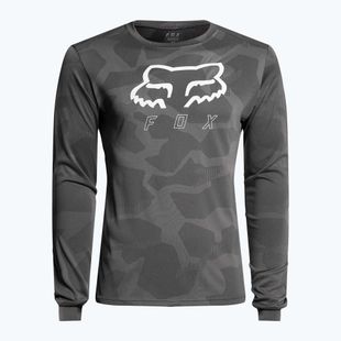 Tricou de ciclism pentru bărbați FOX Ranger Tru Dri gri LS 28863