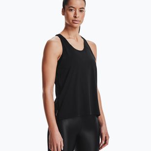 Tricou de antrenament pentru femei Under Armour Isochill Run Tank negru 1361925-001