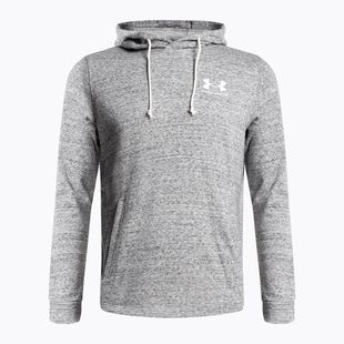 Tricou de antrenament pentru bărbați Under Armour Rival Terry LC gri 1370401-112